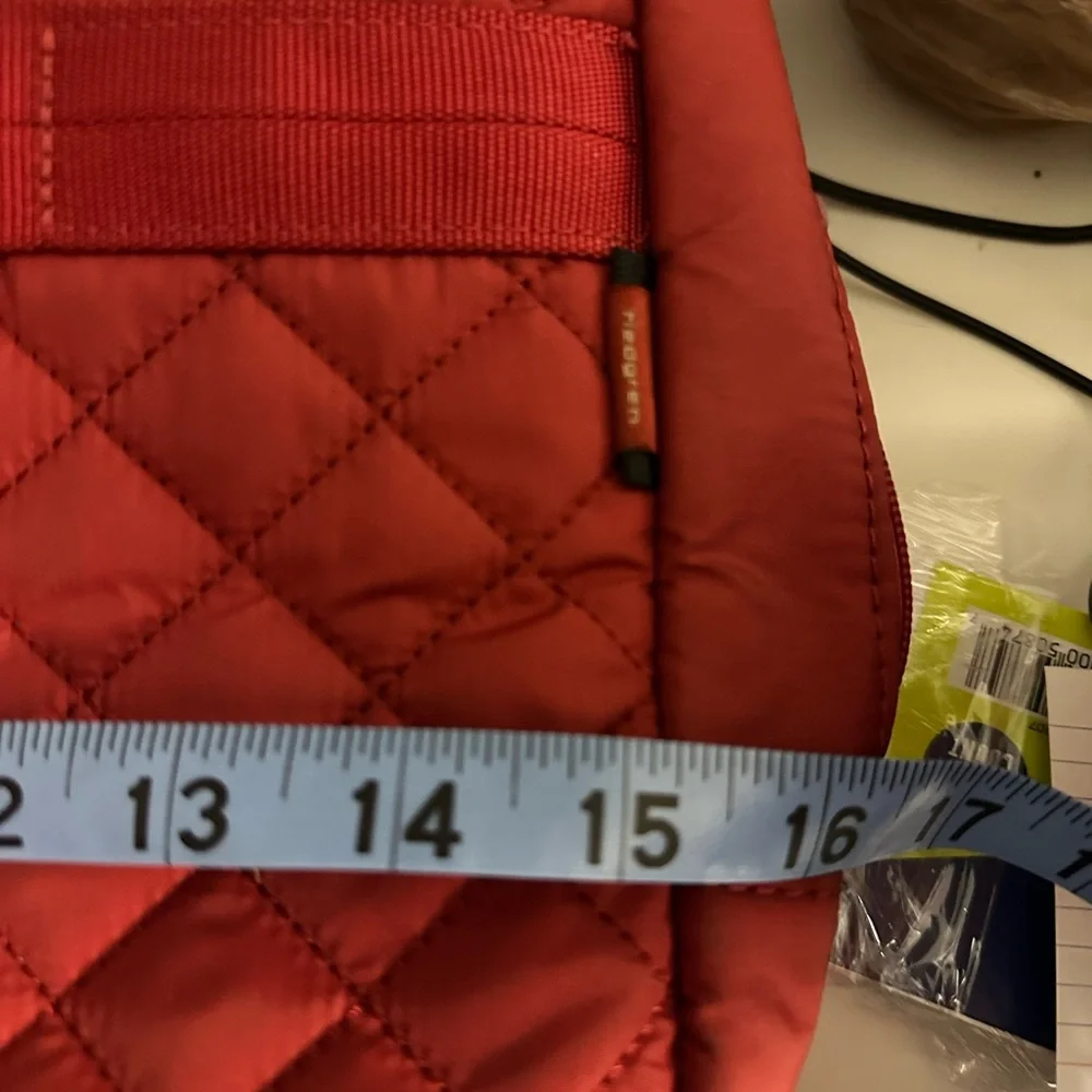 Hedgren Red Quilted‎ Women's Laptop Bag